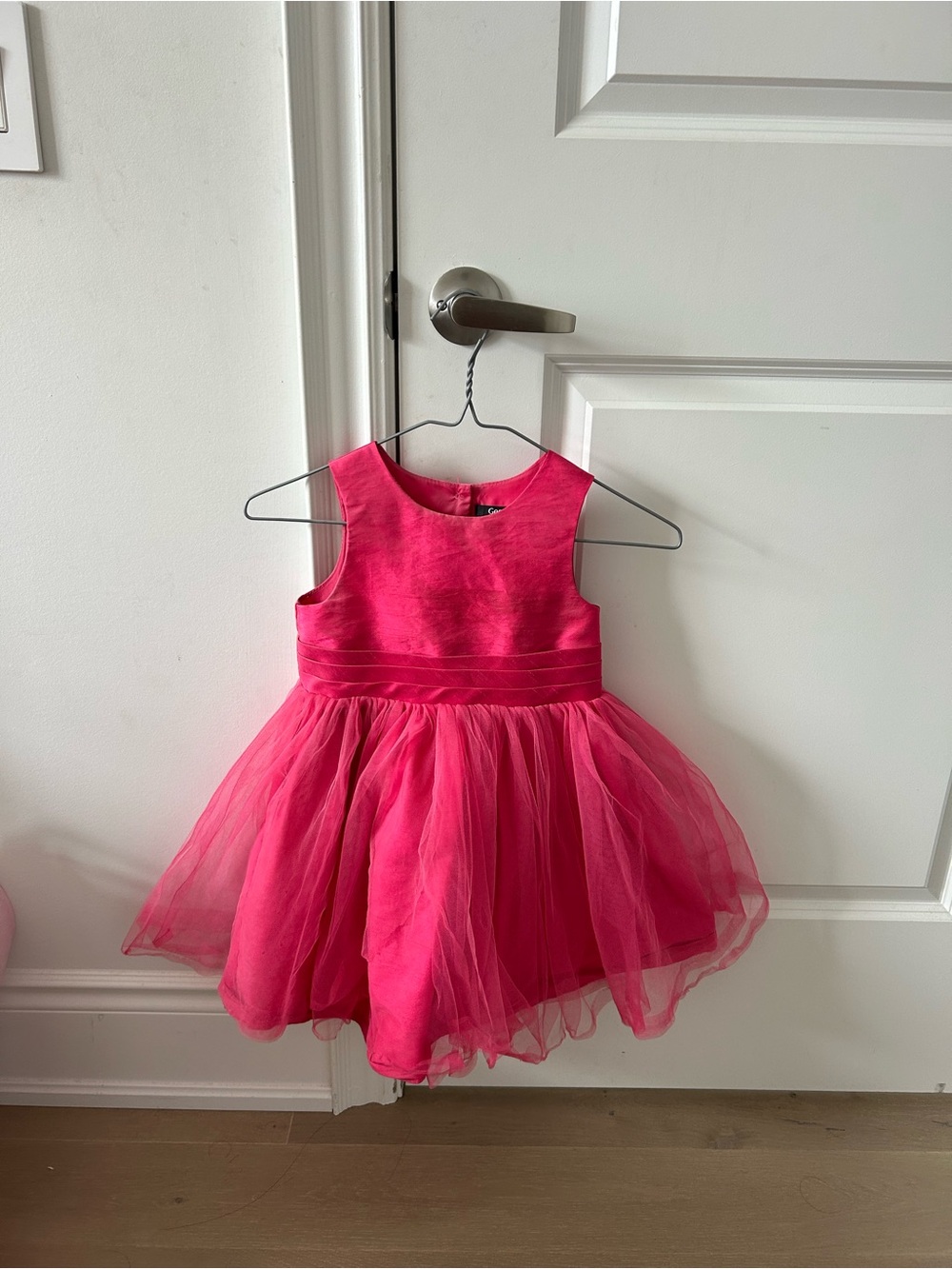 George Hot Pink Tulle Formal Dress